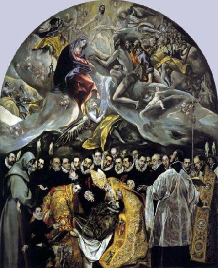 El Greco The Burial of the Count of Orgaz Germany oil painting art